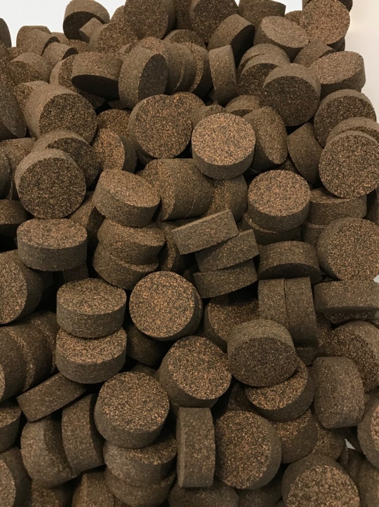 Cork Rings, Premium Dark Rubberized 1/2" Solid, 100 Rings, Free U.S. shipping!