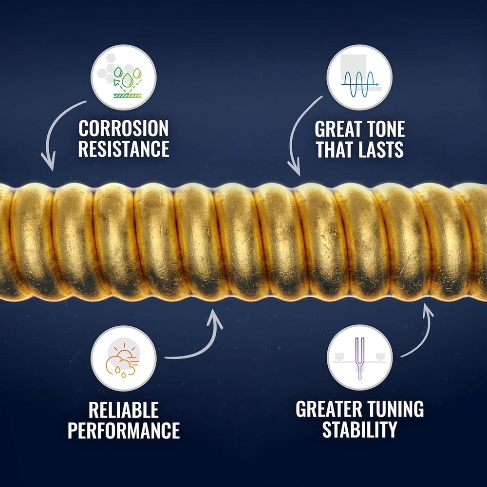 Elixir Medium C .032 Electric Bass Guitar String with NANOWEB Coating