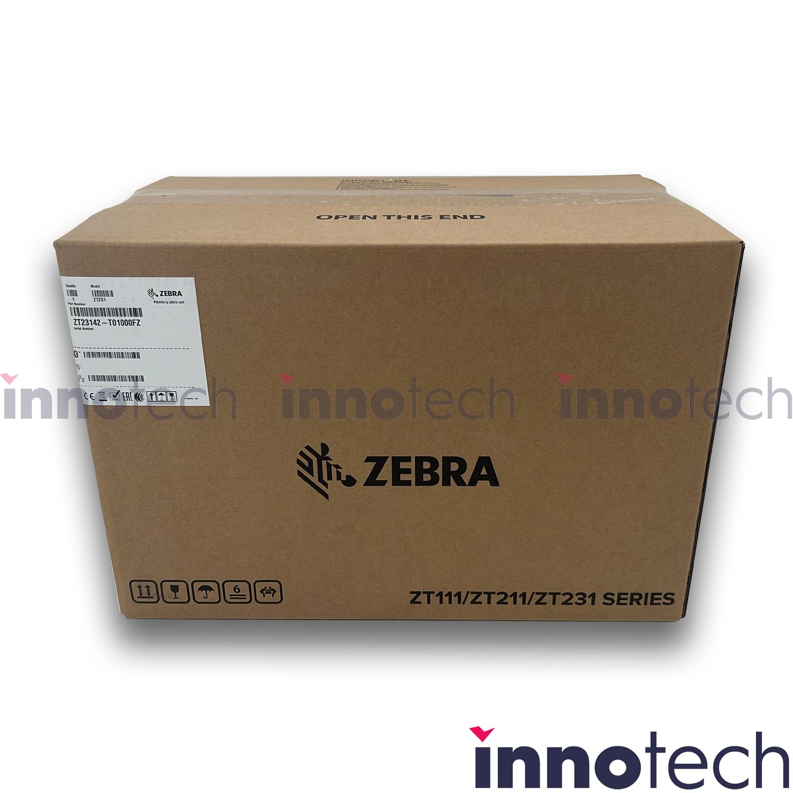 Zebra ZT231 203dpi Thermal Transfer Industrial Label Printer ZT23142-T01000FZ