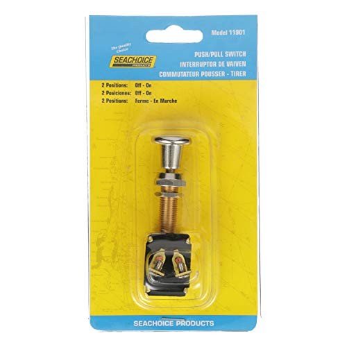 Heavy Duty 2-Position Push-Pull Switch, On/Off One Size