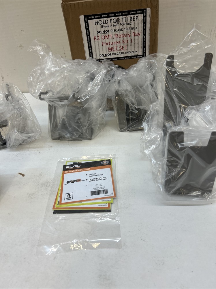 Ryobi / Rigid Tool Hanger Kit 6 Pcs New