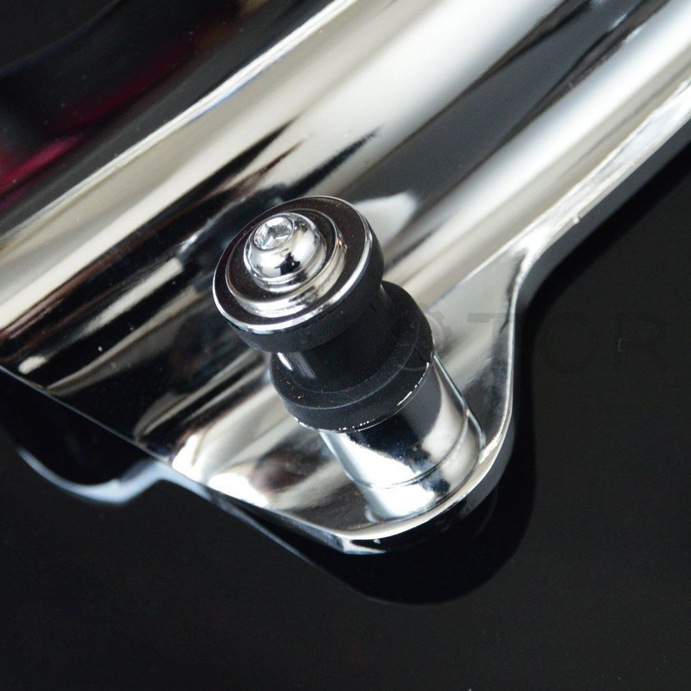 Chrome 4 Point Docking Hardware Kit For Harley Davidson Touring Models 2009-2013