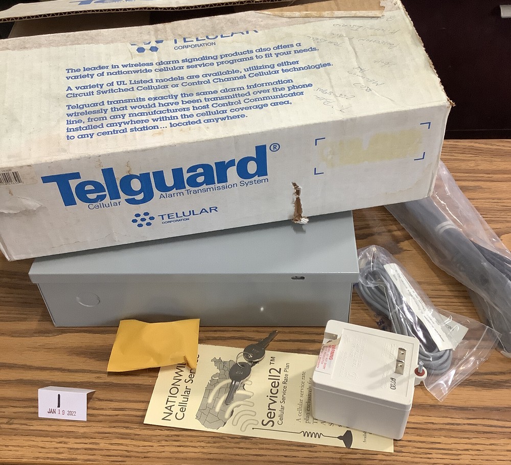 TELGUARD T-1630M CELLULAR ALARM TRANSMISSION SYSTEM TELULAR