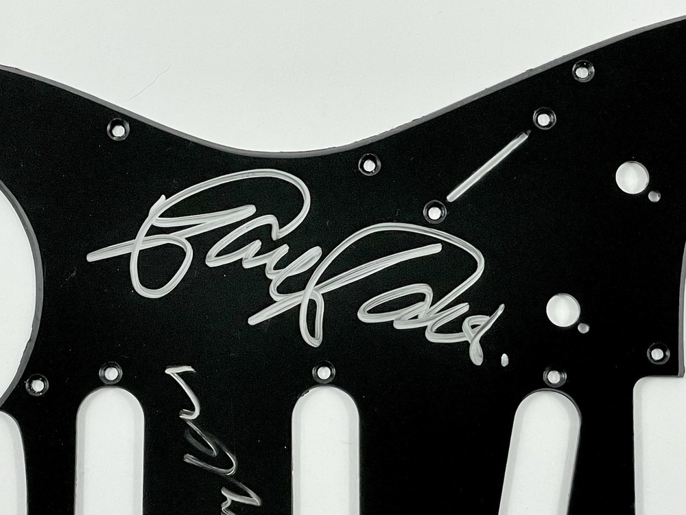 The Kinks Autographed Pickguard – Signed by Ray & Dave Davies – JSA Certified