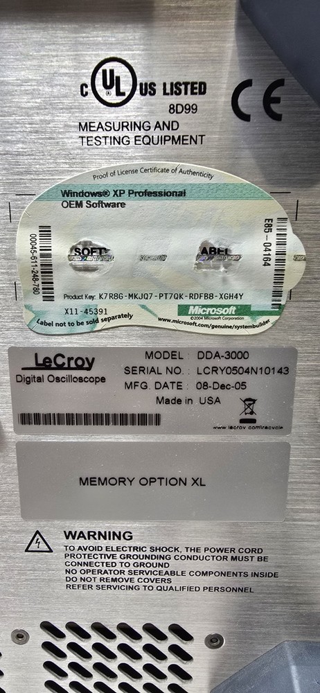 LeCroy DDA-3000 Disk Drive Analyzer