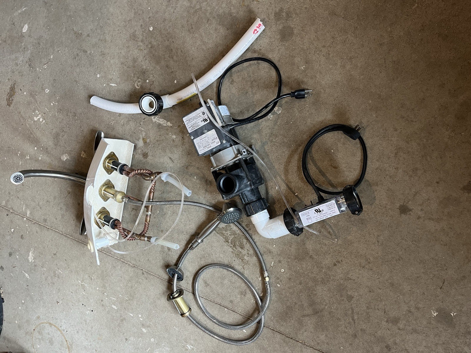 used kohler hot tub parts VGC