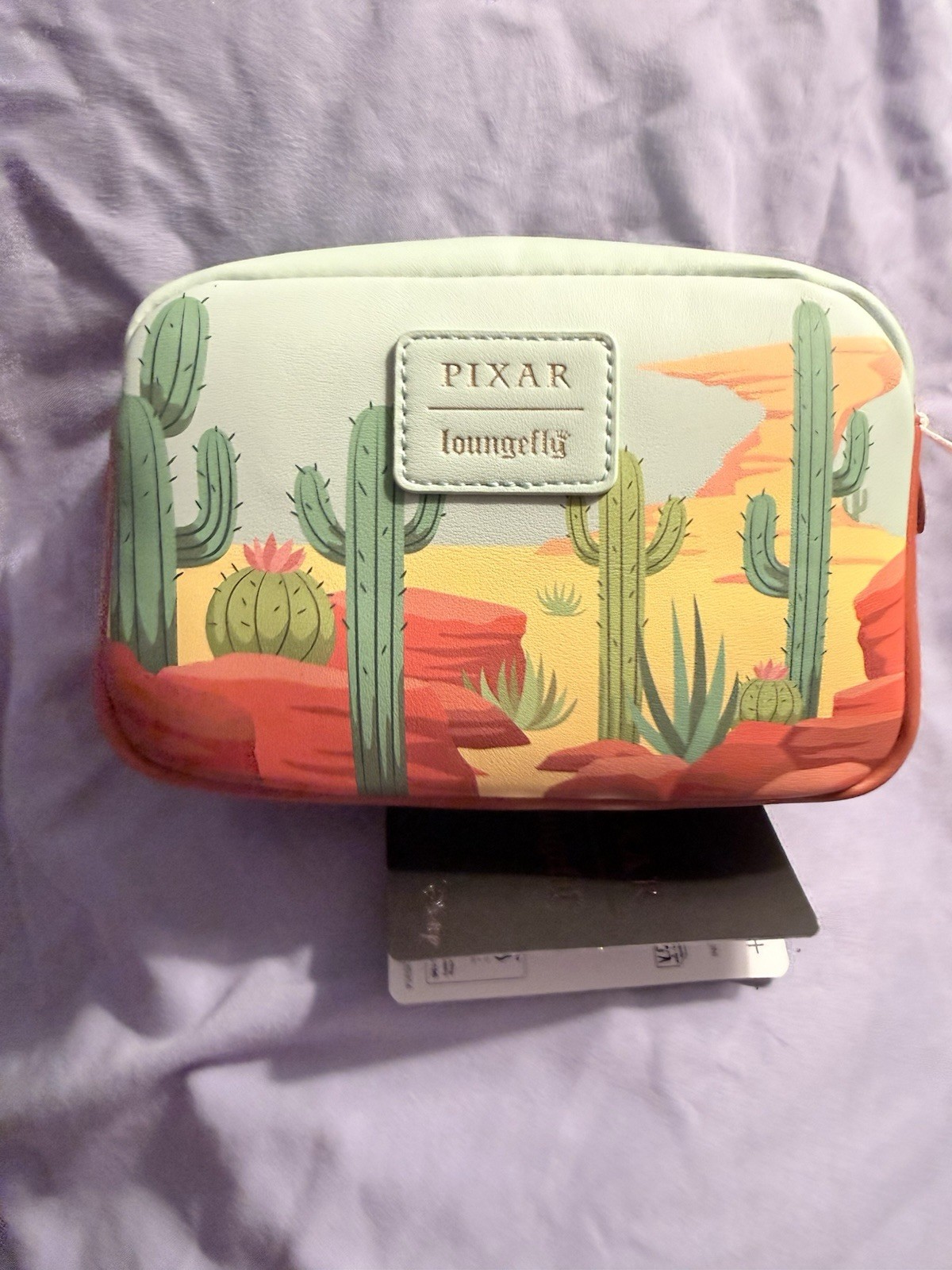 Loungefly Disney Pixar Cars Lightning McQueen & Mater Cosmetic Bag