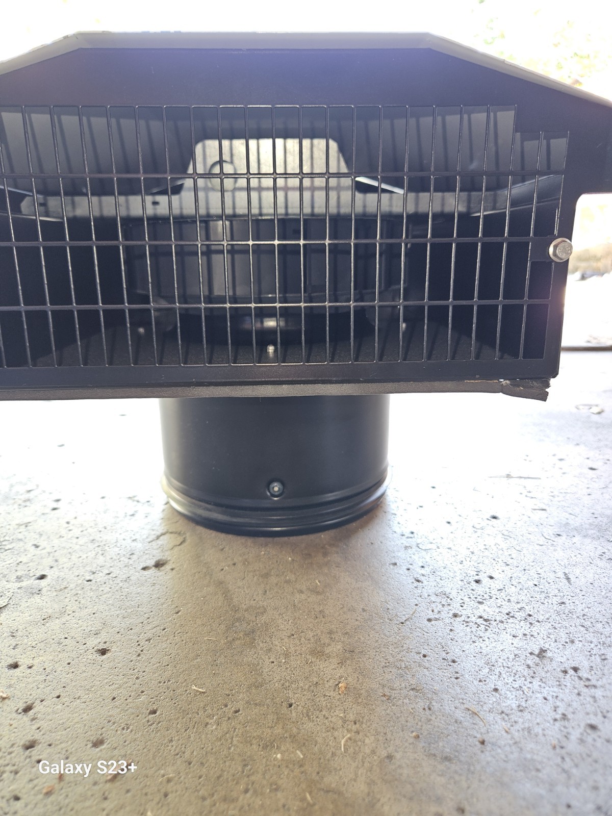 Soler and Palau SWF-200 8"/200MM Externally Mounted Centrifugal - Silver