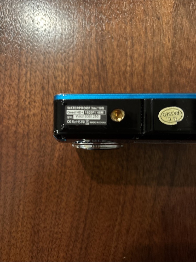 Waterproof Camera 1520P 48M Untested ￼