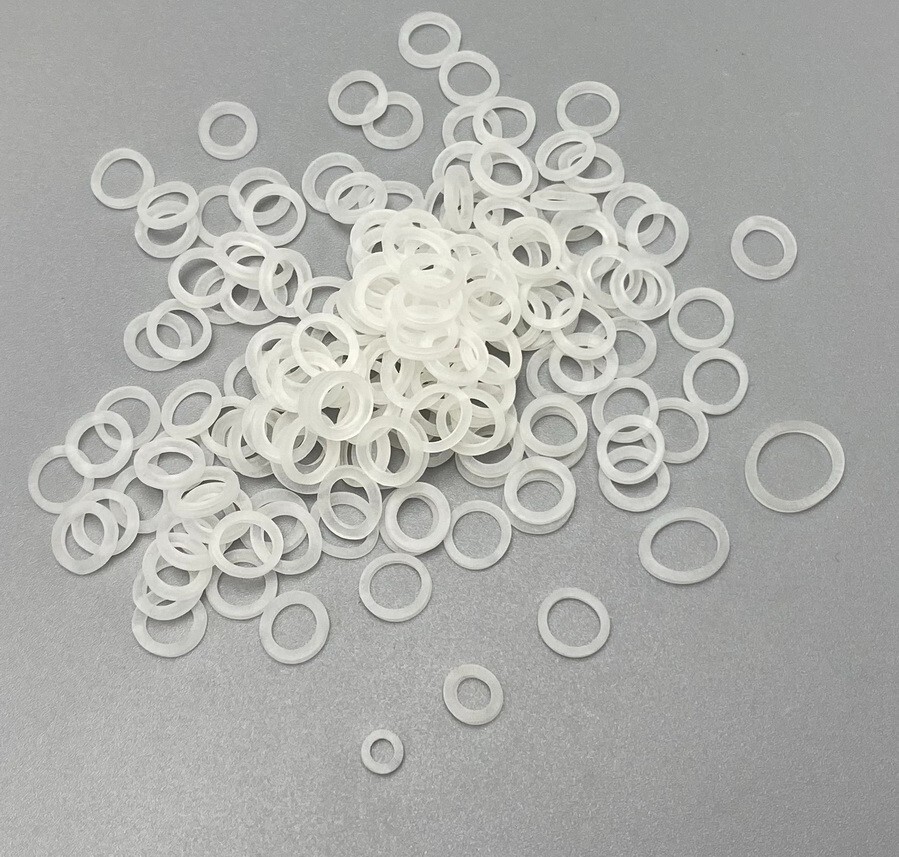 100Pcs Rubber Bands Dental Orthodontic Elastics Latex Braces 2.5/3.5/4.5/6.5OZ