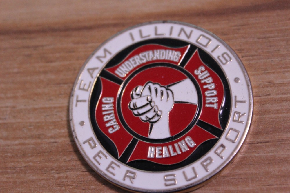Team Illinois Peer Support Firefighters Commemorative Token