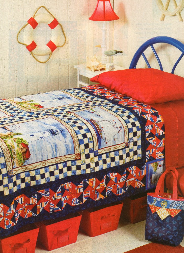 Sail Away Quilt Pattern Pieced LK