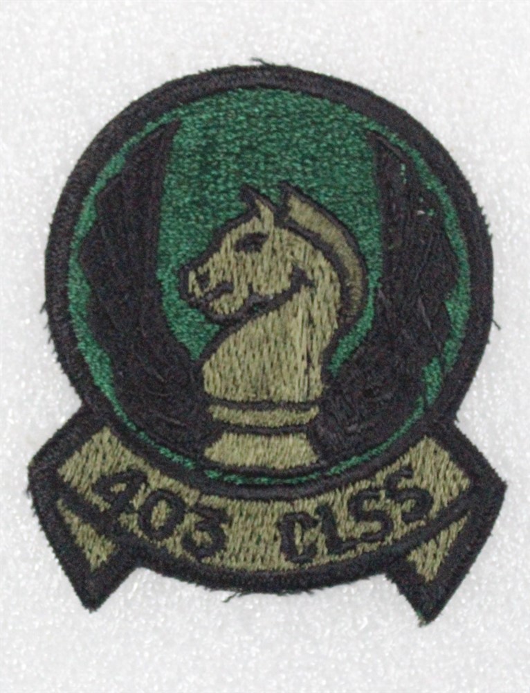 USAF Air Force Patch: 403rd Combat Logistics Support Squadron - subdued