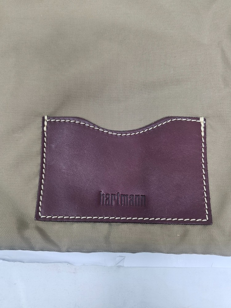 Hartmann Dust Bag Tan Small Drawstring Storage Travel Accessory Pouch