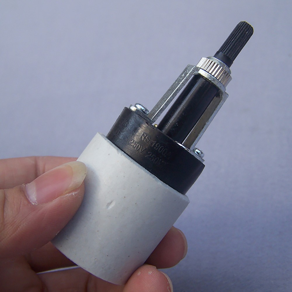 Turn Knob Rotary Bulb Lamp Socket Replacement Switch E27 - On Off Accessories