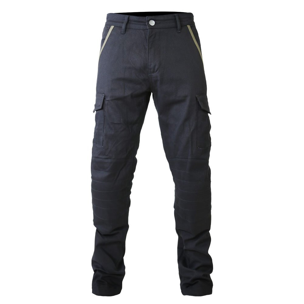 Frank Thomas Robinson Motorcycle Cargo Jeans Black