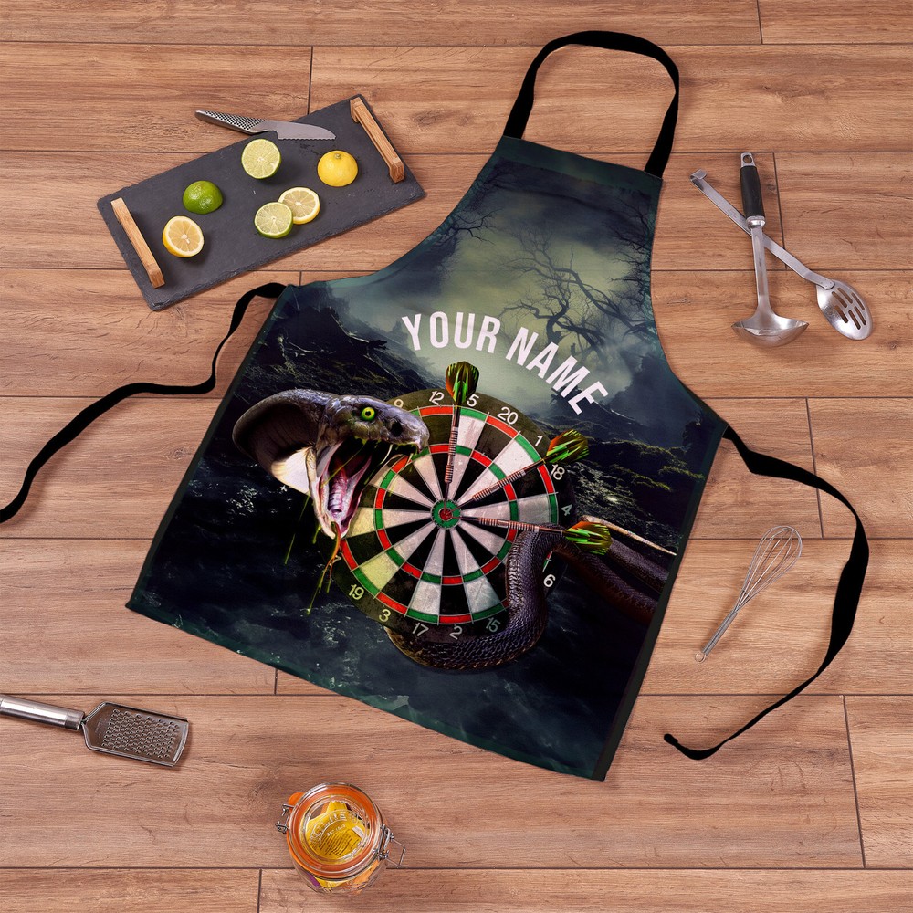 Personalised Snake Darts - Splashproof - Novelty Apron