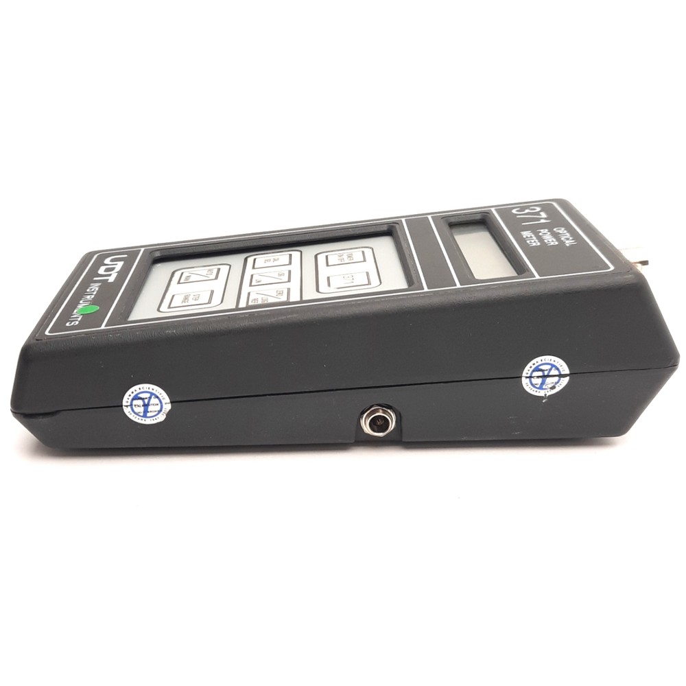 UDT Instruments Model 371 Optical Power Meter, BNC Input 2.5mA Max, 7VDC Supply