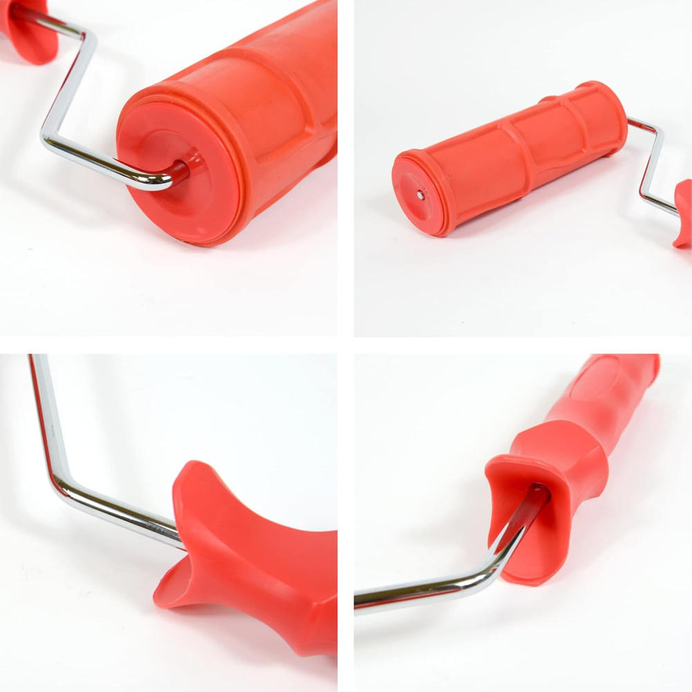 8'' Patterned Paint Roller for Wall Decoration Classic Brick Embossing Texture R