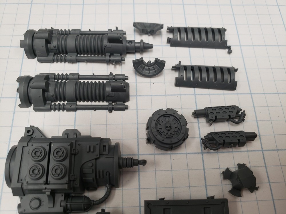 40k Imperial Knights Bits Questoris Defender Conversion Beam Obliterator E01