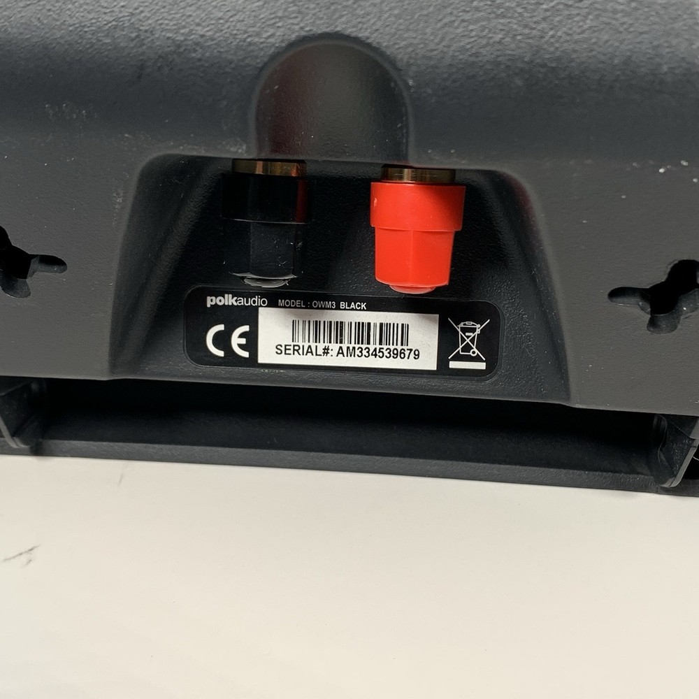 Polk Audio OWM3 (BK) Pair Multi-purpose Speakers