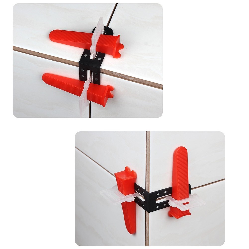 50PCS Tile Leveler Spacers for Precise For Floor and Wall Tile Layouts