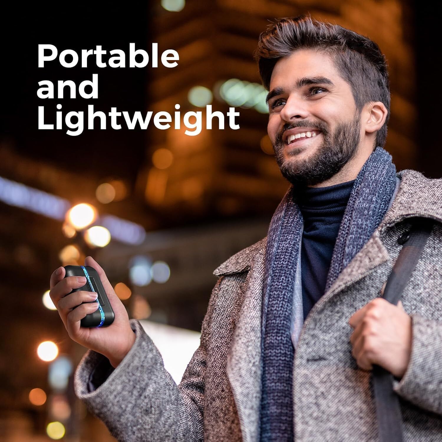 OCOOPA Magnetic 2 in 1 Rechargeable Electric Hand Warmers 10000mAh 16hours Heat