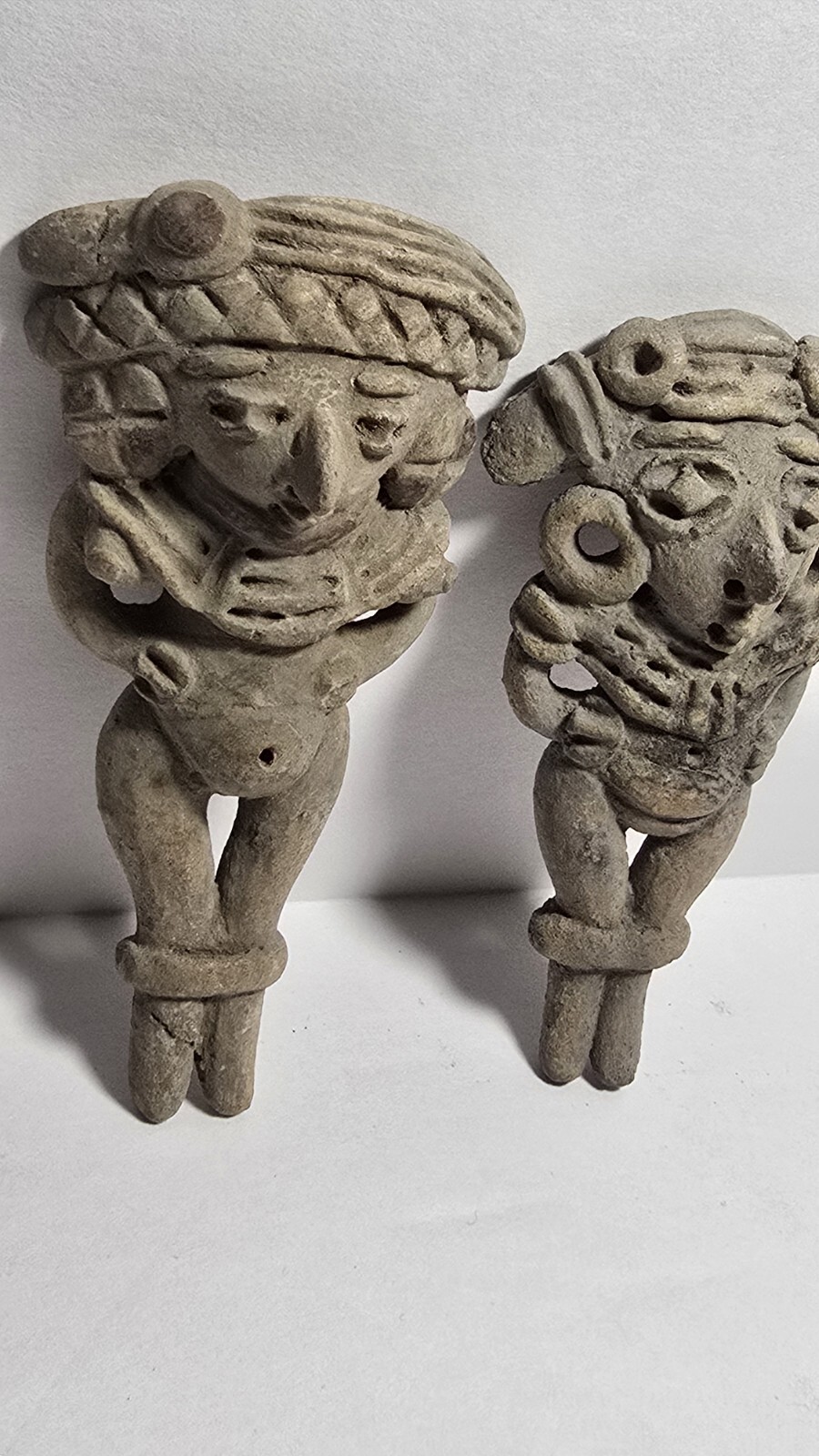 Precolumbian Chupicuaro Terracota Ladys Figures 1200BC 400AD