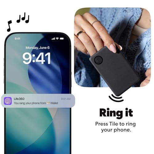 Tile Essentials - Bluetooth Trackers & Item Locators for Keys, Wallets,
