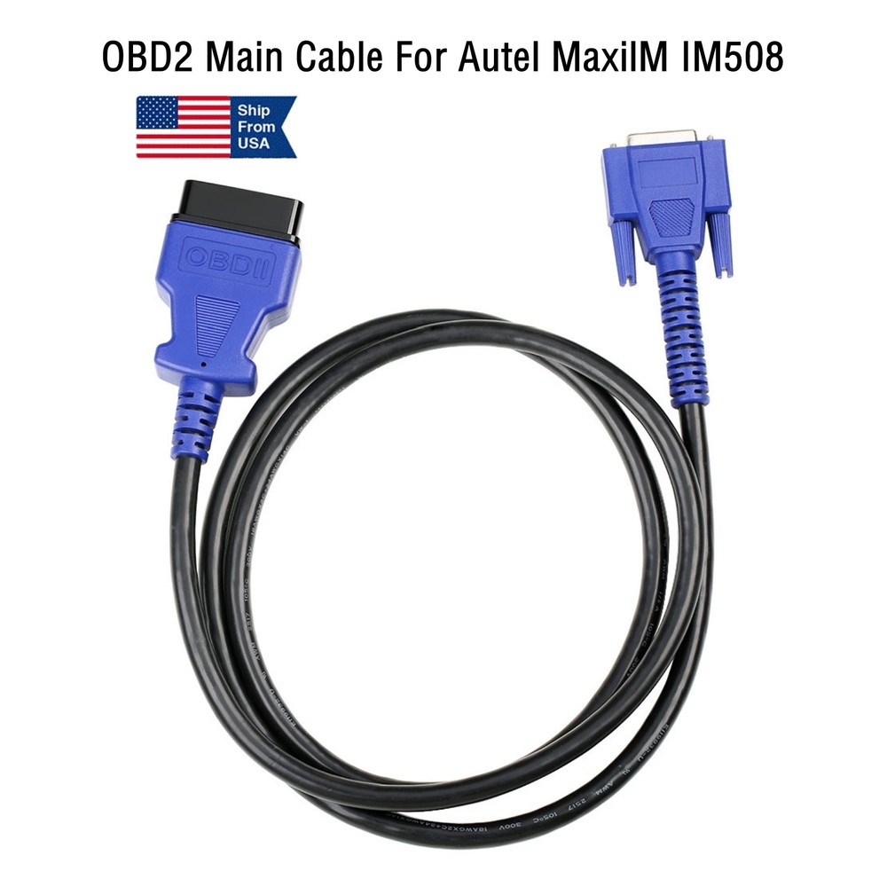 For AUTEL MaxiIM IM508 OBD2 Main Cable OBDII Connector OBD Main Test Cable