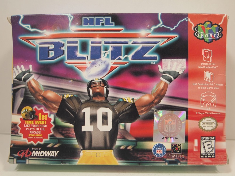 NFL Blitz (Nintendo 64 | N64) Authentic BOX ONLY