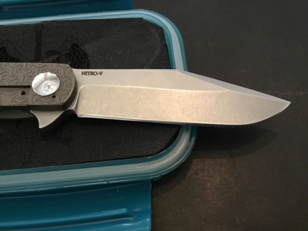 Custom Doc Shiffer Barebones Backpocket Flipper Folder Folding Knife