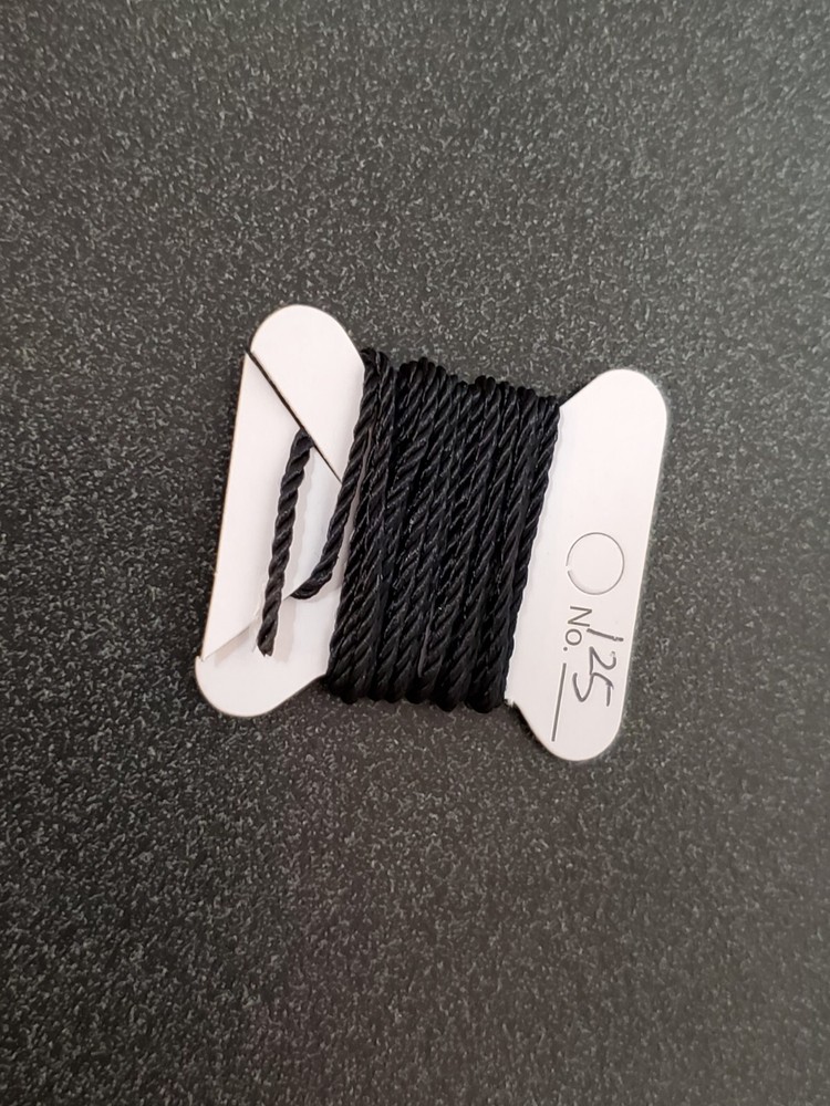 Lego Replacement Medium String Cord Black 125cm x77cc125 Ship Rigging