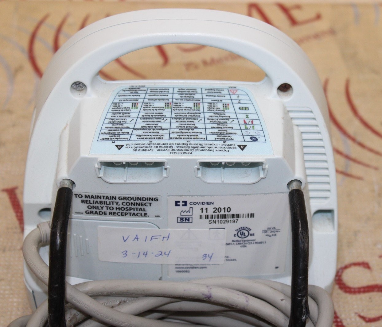 Covidien Kendall SCD Express w/ VRD