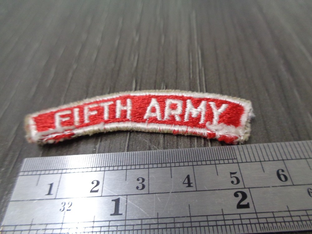 FIFTH ARMY Recruiting Service Tab
