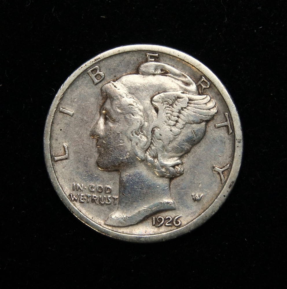 1926-D Mercury Dime Better Date  XF