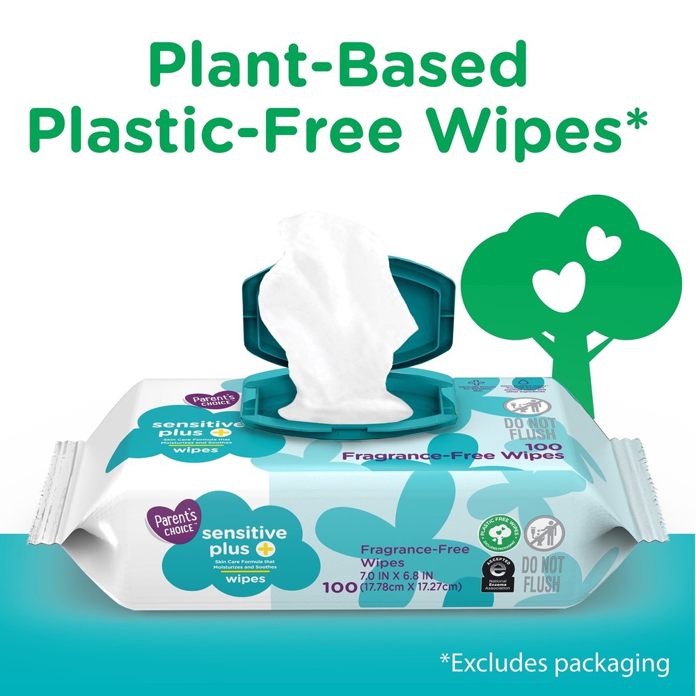 Sensitive Plus Baby Wipes 800ct