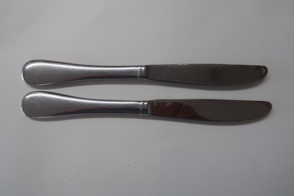 Gorham Stainless Braid 2 Dinner Knives 9 1/4"