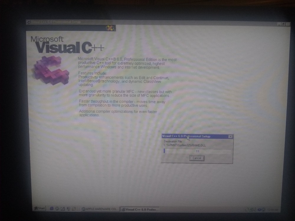 Visual C++ Collection Visual C++ 6 Pro & 1.52 & 4.0 + 6.0 docs - TESTED