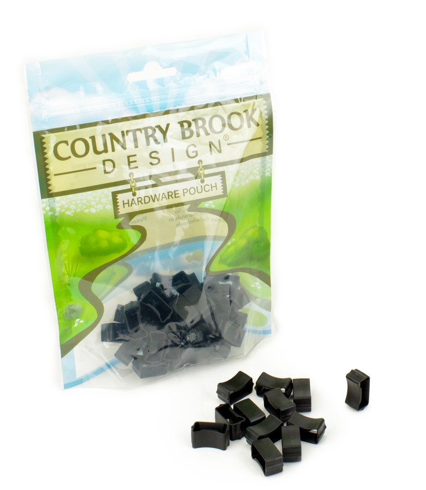 100 - Country Brook Design® 5/8 Inch Plastic Keepers
