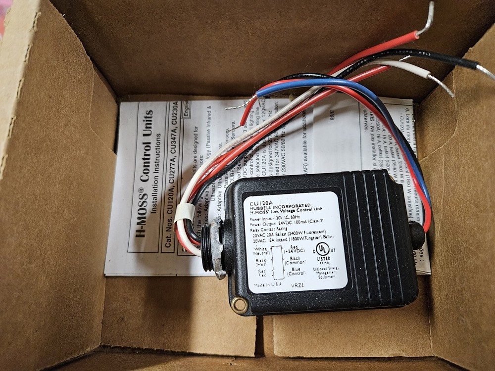 Hubbell CU120A H-Moss Control Unit