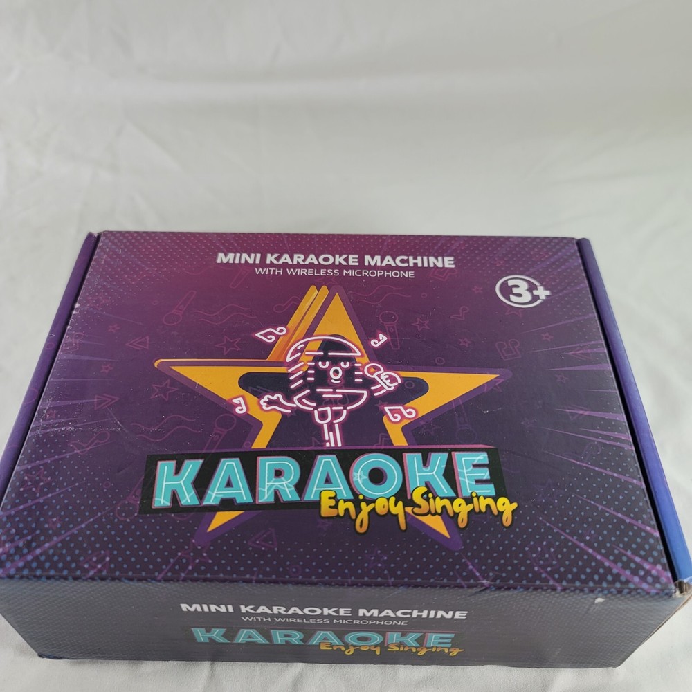 Mini Karaoke Machine (Open Box, NIB)
