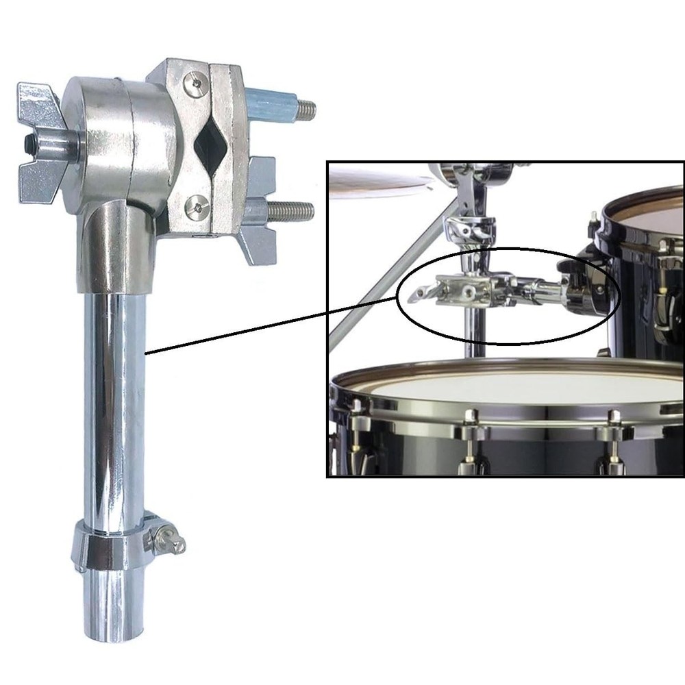 Tom Drum Mount Clamp Tom Drum Holder Single Mount Adjustable Tom Arm Clamp for C