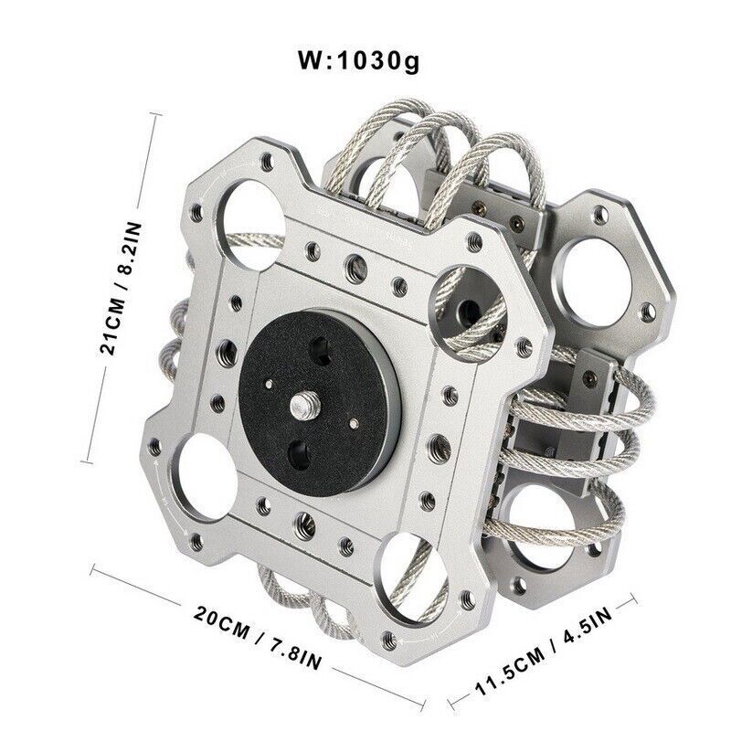 NEW Camera Vibration Isolator System Absorber for Camera Car Mount Suction Cup