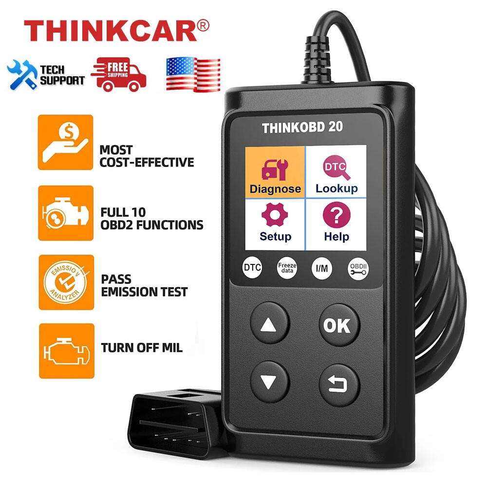 THINKCAR ThinkOBD20 OBD2 Scanner Automotive Code Reader for Check Engine Light