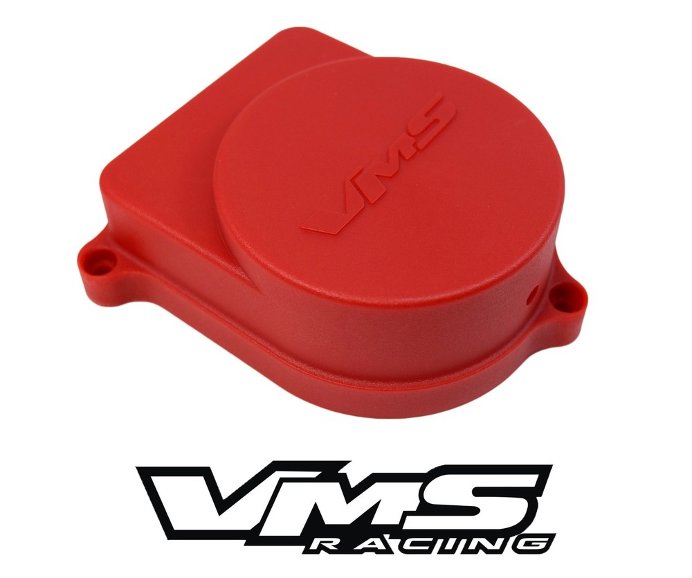 VMS Racing Red Distributor Cap Delete B16 B18A/B D15 D16 DCD001RD