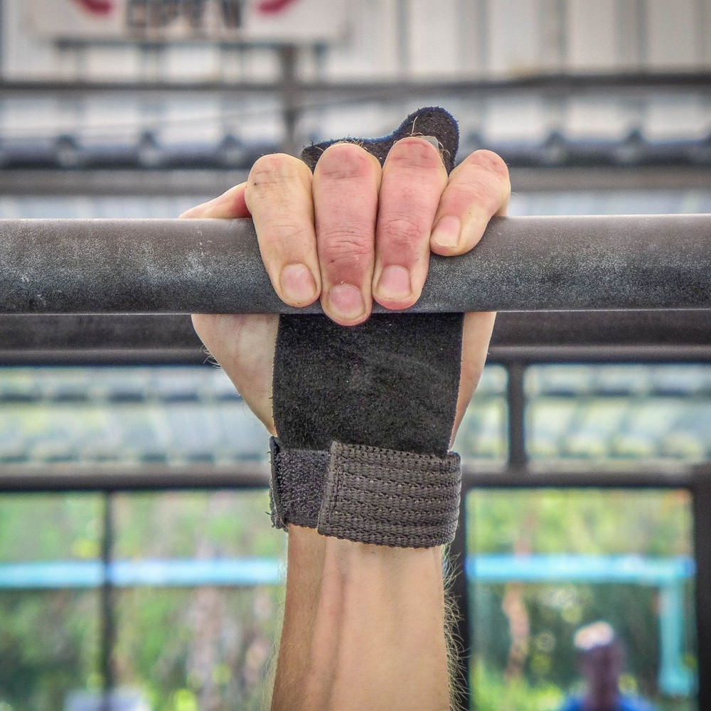 WOD Nation Grips for Gymnastics Bars - Pull-Up Kettlebell Training - Small, ...
