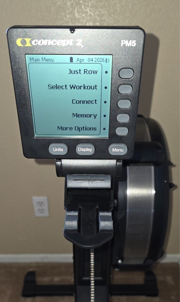 Concept2 RowErg Model D Indoor Rowing Machine with PM5 - Black