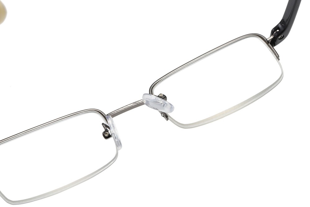 8 Pairs Mens Half Frame Lightweight Rectangular Reading Glasses Classic Readers