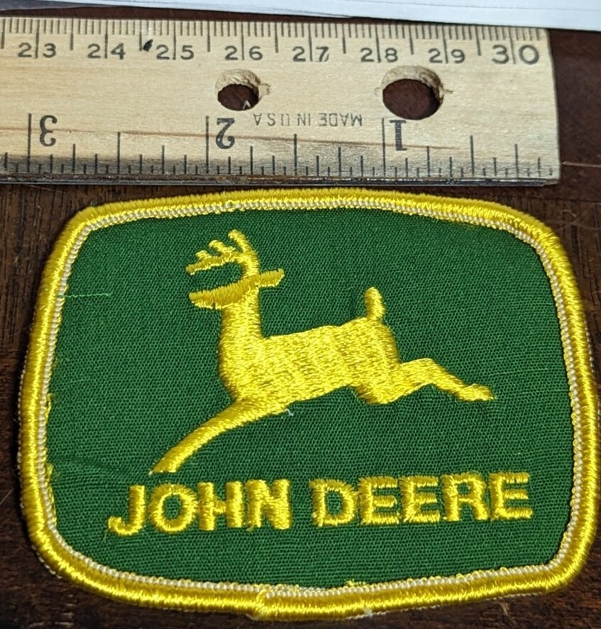 JOHN DEERE GREEN 3 INCH PATCH